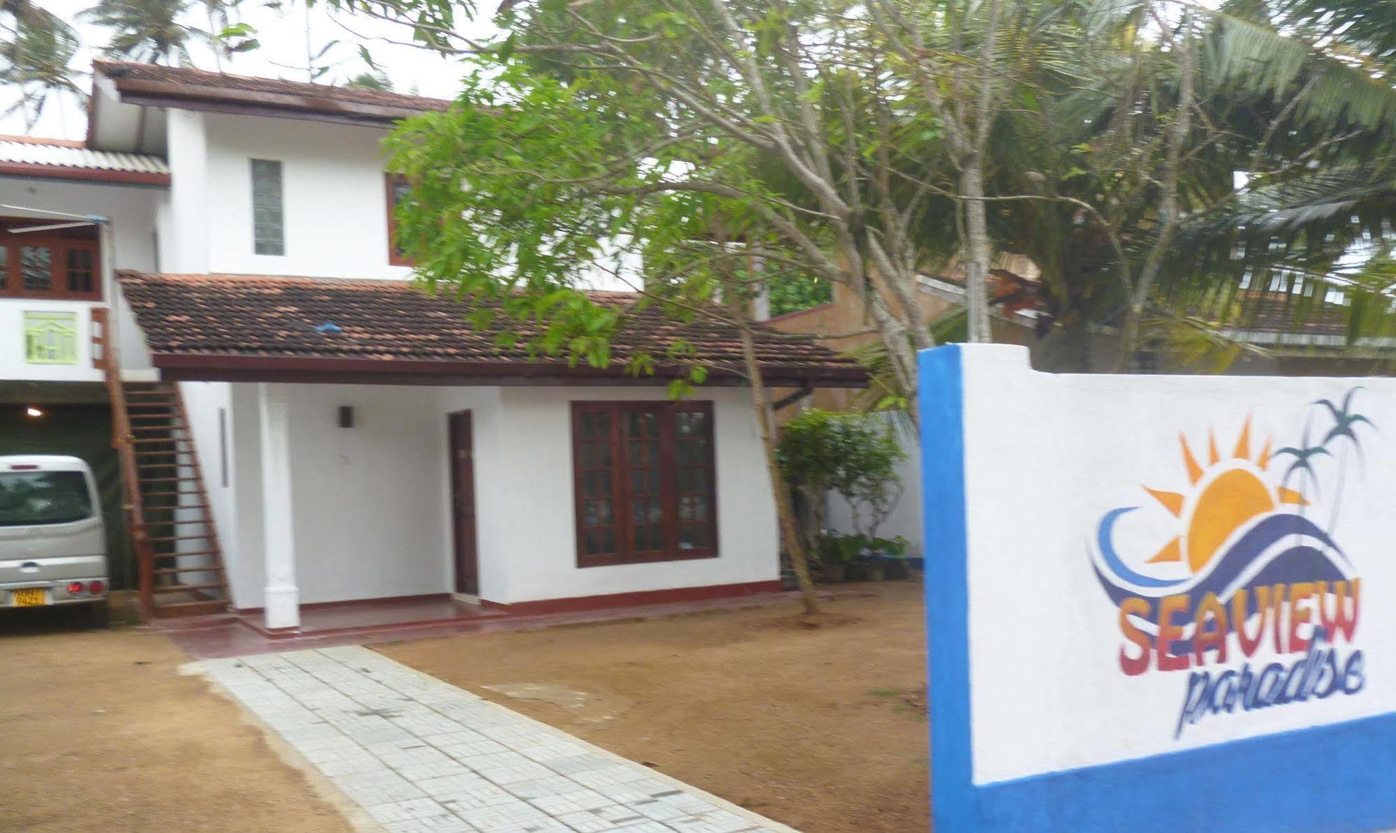 Seaview Paradise Inn Weligama Buitenkant foto